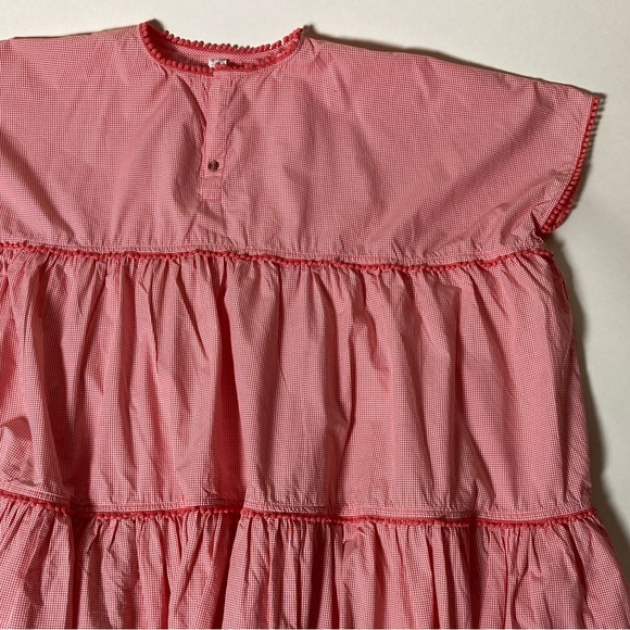 TIA CIBANI Girls Kaftan in Tangerine Size 7/8 - Picture 2 of 9